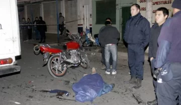 Choque de motos con un trágico final Choque de motos con un trágico final