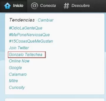 Gonzalo, entre lo más comentado de Twitter Gonzalo, entre lo más comentado de Twitter