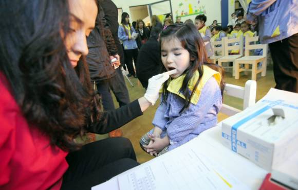 Control sanitario para los más chicos Control sanitario para los más chicos