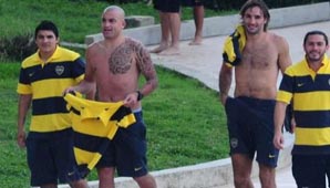 Termina la odisea de Boca y llega esta noche al país Termina la odisea de Boca y llega esta noche al país