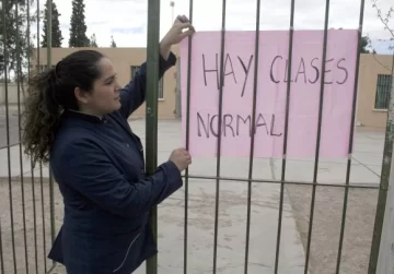 Tras 6 días sin clases volvieron a las aulas Tras 6 días sin clases volvieron a las aulas