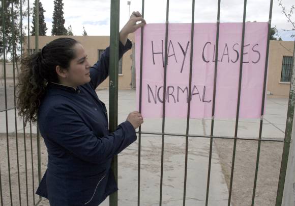 Tras 6 días sin clases volvieron a las aulas Tras 6 días sin clases volvieron a las aulas