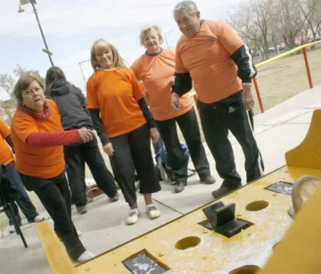 Juegos Evita: día de entrenamiento a prueba del frío Juegos Evita: día de entrenamiento a prueba del frío