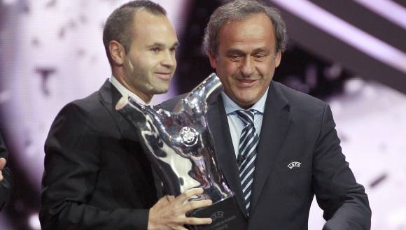 Iniesta es el flamante rey Iniesta es el flamante rey