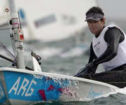 Alsogaray quedó marginado de las medallas en Yachting Alsogaray quedó marginado de las medallas en Yachting