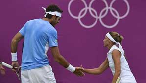 Del Potro y Dulko pasaron a octavos en dobles mixto Del Potro y Dulko pasaron a octavos en dobles mixto