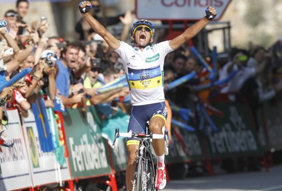 Contador apareció y destronó a Purito Contador apareció y destronó a Purito