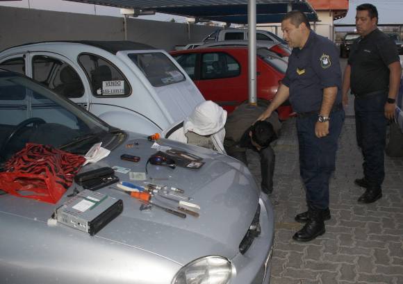 ¿Robaban de los autos en un supermercado? ¿Robaban de los autos en un supermercado?