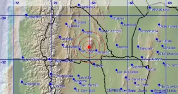 Un sismo de 4,3º sacudió San Juan a la medianoche Un sismo de 4,3º sacudió San Juan a la medianoche
