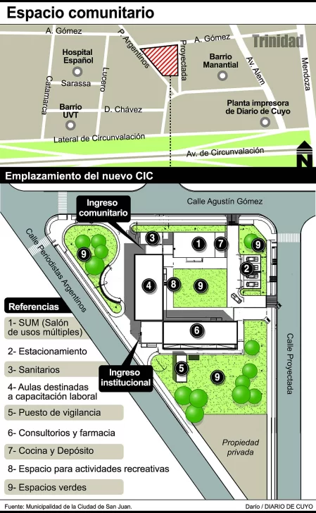 Planean un CIC en una exvilla Planean un CIC en una exvilla