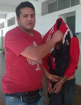 Cae por un asalto y con marihuana Cae por un asalto y con marihuana