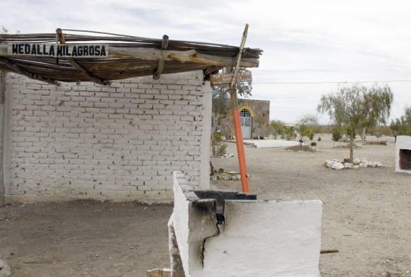 A la capilla del desierto le roban hasta las donaciones A la capilla del desierto le roban hasta las donaciones