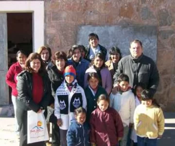 Los alumnos que serán guía de los turistas Los alumnos que serán guía de los turistas