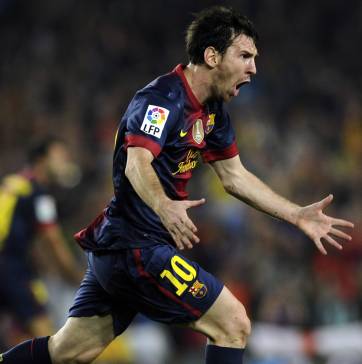 Messi y Ronaldo, a mano Messi y Ronaldo, a mano