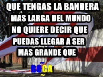 Boca se ríe de River Boca se ríe de River