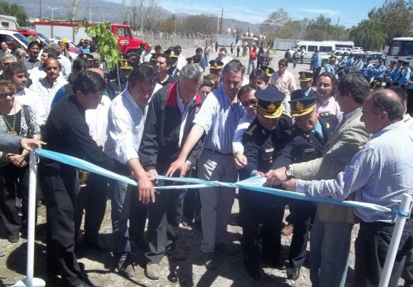Los bomberos de Jáchal, con edificio propio Los bomberos de Jáchal, con edificio propio