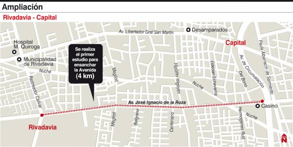 Estudian cómo ensanchar la Avenida Central Estudian cómo ensanchar la Avenida Central