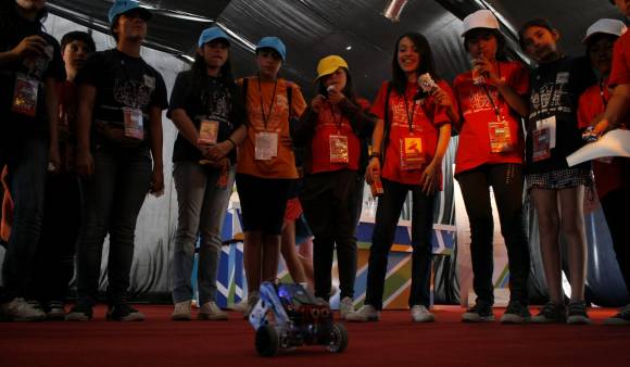 Un robot que llegó para quedarse y que atrapó la atención de todos Un robot que llegó para quedarse y que atrapó la atención de todos