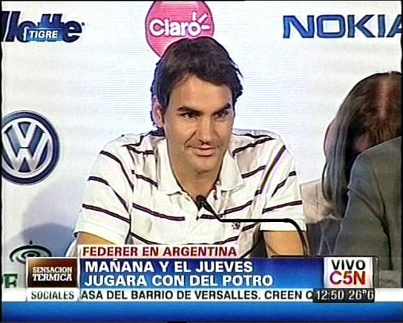 Del Potro sobre el partido con Federer: “No quiero perder” Del Potro sobre el partido con Federer: “No quiero perder”