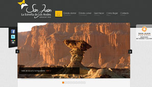 El turismo sanjuanino ya tiene su espacio en internet El turismo sanjuanino ya tiene su espacio en internet