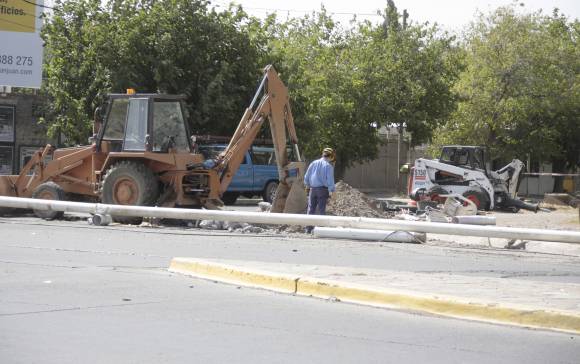Se rompió un caño de gas en Capital Se rompió un caño de gas en Capital