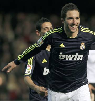 Gonzalo Higuaín y Di María convirtieron en la goleada Gonzalo Higuaín y Di María convirtieron en la goleada