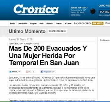 Medios nacionales se hacen eco del drama en Media Agua Medios nacionales se hacen eco del drama en Media Agua