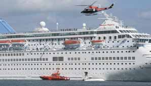 Un simulacro de salvataje en un crucero termina con cinco muertos Un simulacro de salvataje en un crucero termina con cinco muertos