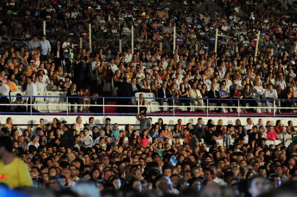 Según Elizondo, el espectáculo final fue récord en convocatoria Según Elizondo, el espectáculo final fue récord en convocatoria