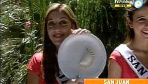 La candidata de Calingasta le ganó a todas en el repulgue La candidata de Calingasta le ganó a todas en el repulgue