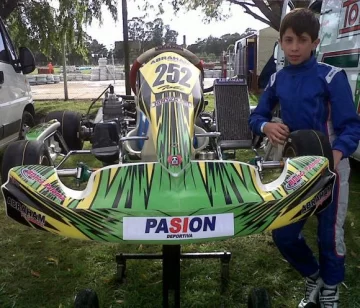 Tobías Martínez debutó en el noveno puesto Tobías Martínez debutó en el noveno puesto