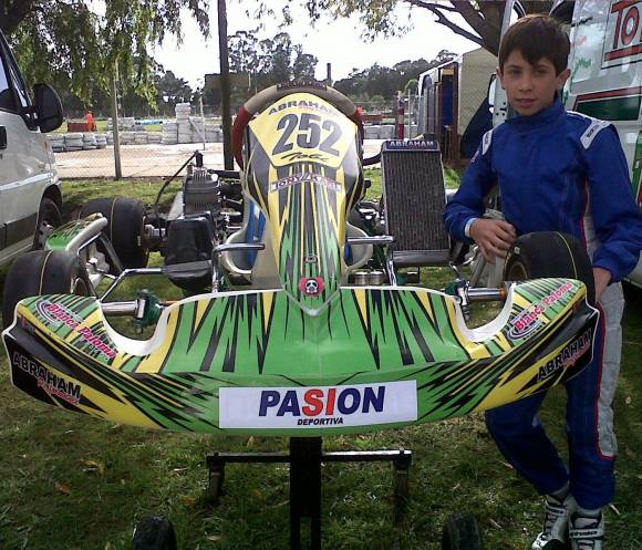 Tobías Martínez debutó en el noveno puesto Tobías Martínez debutó en el noveno puesto