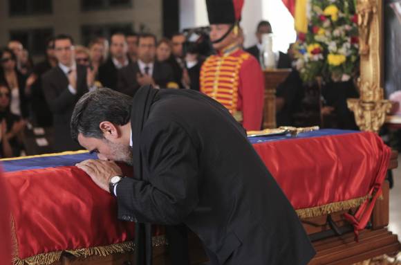 Un emotivo funeral de Estado para Chávez Un emotivo funeral de Estado para Chávez