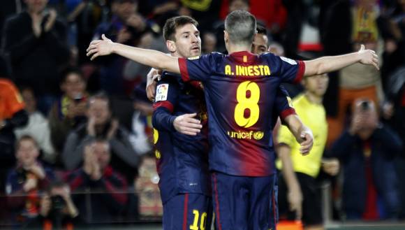 Messi no ocultó su enorme felicidad Messi no ocultó su enorme felicidad