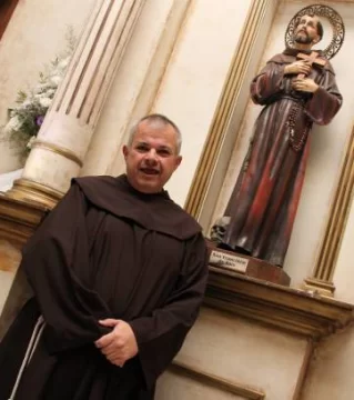 El fraile que fue alumno del Papa y vive en San Juan El fraile que fue alumno del Papa y vive en San Juan