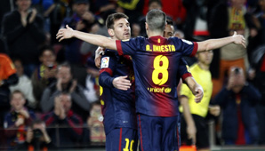 Lionel Messi le dio el triunfo y la recuperación al Barcelona Lionel Messi le dio el triunfo y la recuperación al Barcelona