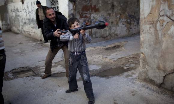 Pulitzer por fotos de un argentino en Siria Pulitzer por fotos de un argentino en Siria