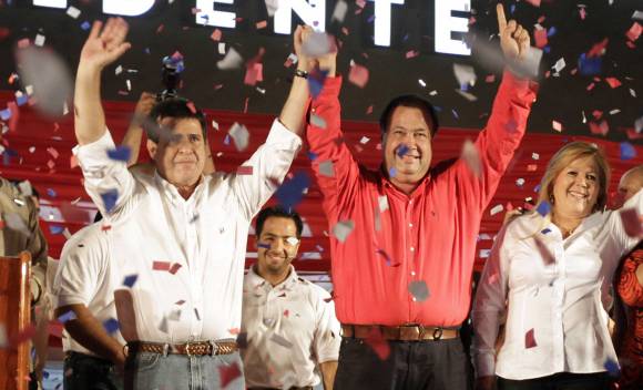 Cartes le devolvió el poder a los colorados en Paraguay Cartes le devolvió el poder a los colorados en Paraguay