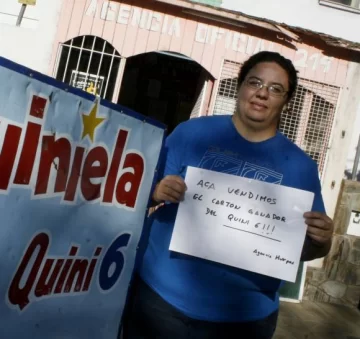 Inédito ganador del Quini 6 en Caucete Inédito ganador del Quini 6 en Caucete