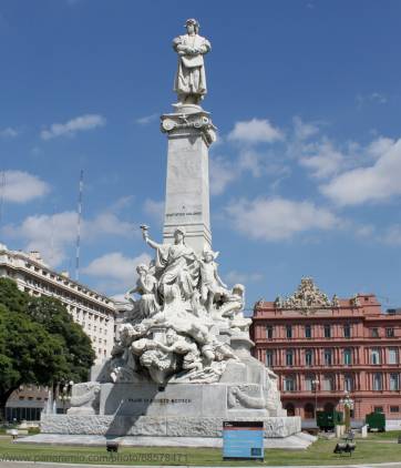 Italianos en pie de guerra por monumento a Cristóbal Colón Italianos en pie de guerra por monumento a Cristóbal Colón