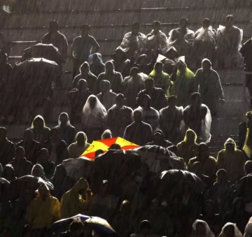 La lluvia no pudo opacar la fiesta La lluvia no pudo opacar la fiesta