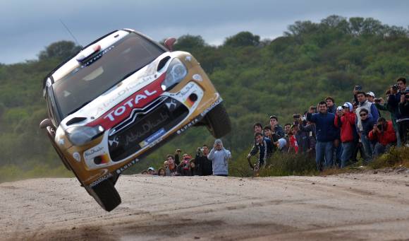 Loeb tomó las riendas Loeb tomó las riendas