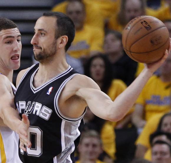 Buen aporte de Manu para la victoria de San Antonio Buen aporte de Manu para la victoria de San Antonio