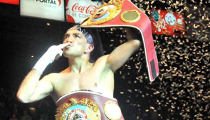 Narváez retuvo la corona en una pelea muy complicada Narváez retuvo la corona en una pelea muy complicada