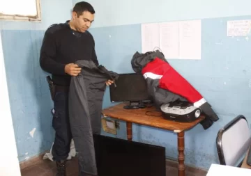 Hallan botín del robo en una casa Hallan botín del robo en una casa