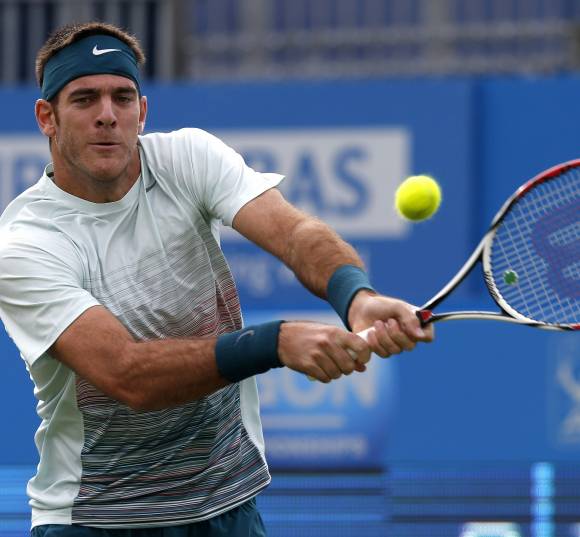 Del Potro está entre los ocho mejores Del Potro está entre los ocho mejores