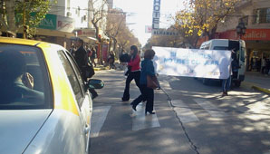 Fuerte campaña para prevenir accidentes de tránsito Fuerte campaña para prevenir accidentes de tránsito