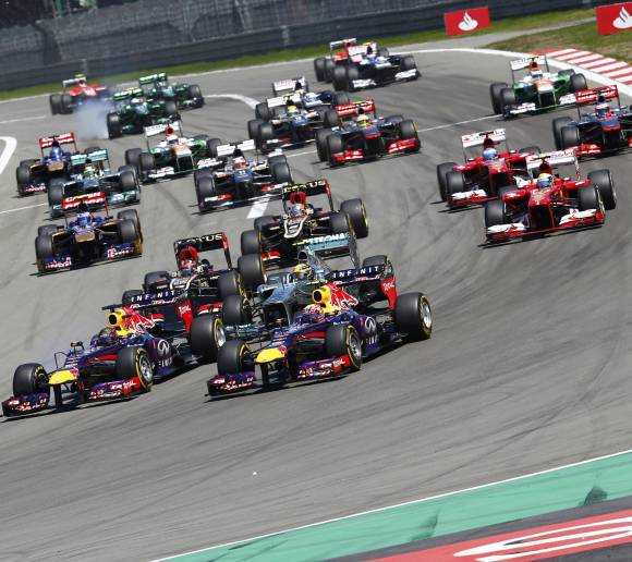 Primera vez en casa de Vettel Primera vez en casa de Vettel