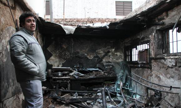 Por hacer pan, se les incendió la vivienda Por hacer pan, se les incendió la vivienda