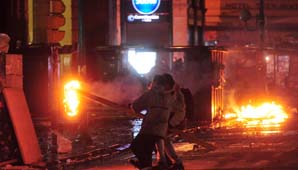 Incidentes y detenidos por paro de trenes en Constitución Incidentes y detenidos por paro de trenes en Constitución